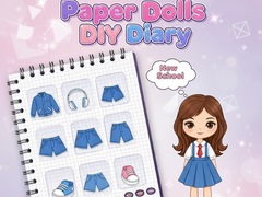 Jeu Paper Dolls DIY Diary