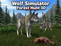 Jeu Wolf Simulator Forest Hunt 3D