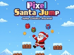 Jeu Pixel Santa Jump