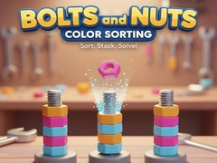 Jeu Bolts and Nuts Color Sorting