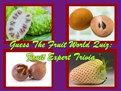 Jeu Guess The Fruit World Quiz: Fruit Expert Trivia