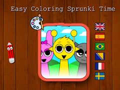 Jeu Easy Coloring Sprunki Time