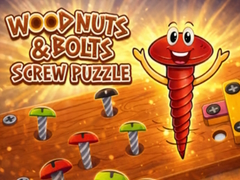 Jeu Wood Nuts and Bolts Screw Puzzle
