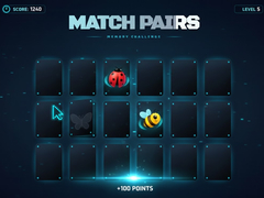 Jeu Match Pairs Memory Challenge