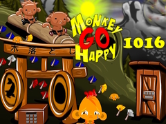 Jeu Monkey Go Happy Stage 1016