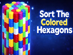 Jeu Sort The Colored Hexagons