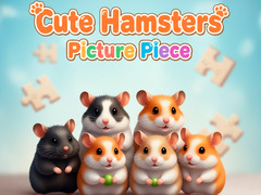 Jeu Cute Hamsters Picture piece