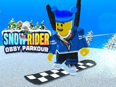 Jeu Snow Rider Obby Parkour