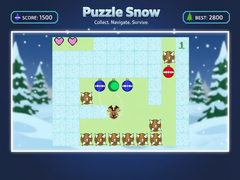 Jeu Puzzle Snow
