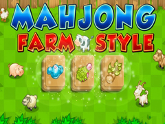 Jeu Mahjong Farm Style