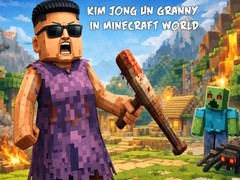 Jeu Kim Jong Un Granny in Minecraft World