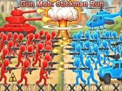 Jeu Gun Mob: Stickman Run