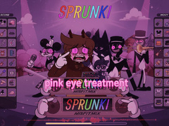 Jeu Sprunki: Pink Eye Treatment