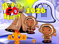 Jeu Monkey Go Happy Stage 1026