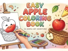 Jeu Easy Apple Coloring Book