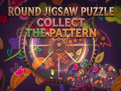 Jeu Round jigsaw Puzzle - Collect the Pattern
