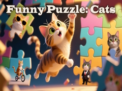 Jeu Funny Puzzle: Cats