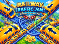 Jeu Railway Traffic Jam! Untangle the Trains!