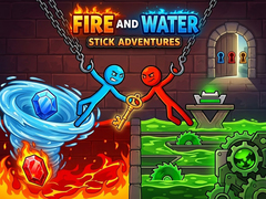 Jeu Fire and Water: Stick Adventures