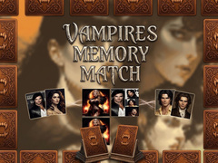 Jeu Vampires Memory Match