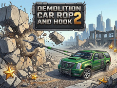 Jeu Demolition Car Rope and Hook 2