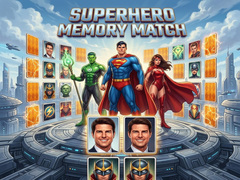 Jeu Superhero Memory Match