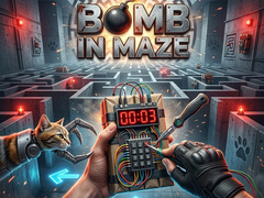 Jeu Bomb in Maze