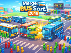 Jeu Merge Bus Sort: 2048