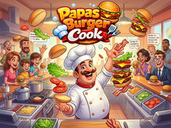Jeu Papas Burger Cook