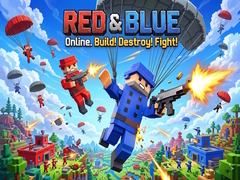 Jeu Red & Blue: Online. Build! Destroy! Fight!