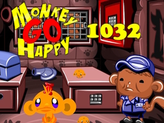 Jeu Monkey Go Happy Stage 1032