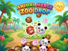 Jeu Animal Merge Zoo Drop