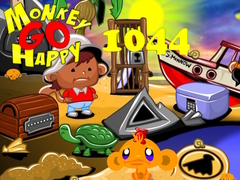 Jeu Monkey Go Happy Stage 1044
