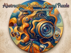 Jeu Abstractions Relaxing Round Puzzle