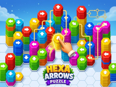 Jeu Hexa Arrows Puzzle