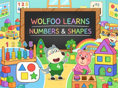 Jeu Wolfoo Learns Numbers & Shapes