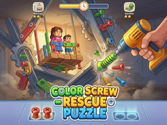 Jeu Color Screw - Rescue Puzzle