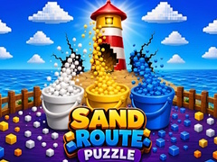 Jeu Sand Route Puzzle