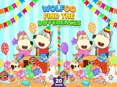 Jeu Wolfoo Spot The Difference