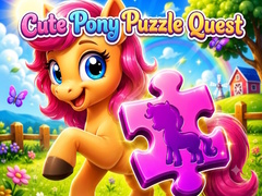 Jeu Cute Pony Puzzle Quest