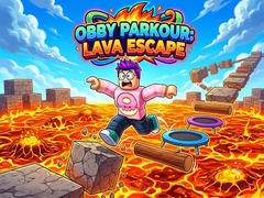 Jeu Obby Parkour: Lava Escape