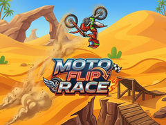 Jeu Moto Flip Race