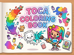 Jeu Toca Coloring Book