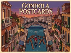 Jeu Gondola Postcards