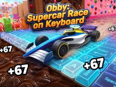 Jeu Obby: Supercar Race on Keyboard