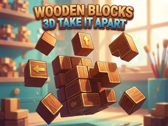 Jeu Wooden Blocks 3D Take It Apart