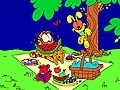 Jeu Garfield online coloring