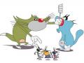 Oggy et les jeux de cafards 